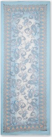 Etro Rechteckiger Schal aus Leinen mit Print Orfeo