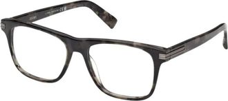 Ermenegildo Zegna Optical Frame - Heren - Brillen - Bruin - 54 MM - Accessoires