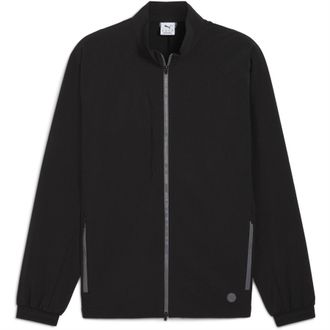 Puma Mens Cypress Softshell Performance Golf Jacket in Black - Size X-Large