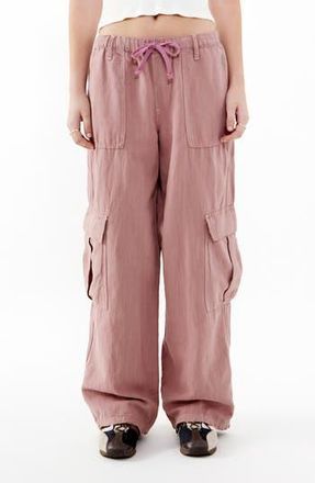 BDG Luca Cotton & Linen Pants in Dusk at Nordstrom Rack, Size X-Small