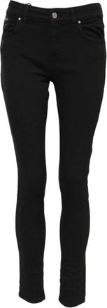 Dolce & Gabbana Skinny Denim Jeans - Dames - Skinny Jeans - Zwart - XS - Denim - Jeans