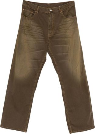 Maison Margiela Belt-loop Logo-patch Trousers