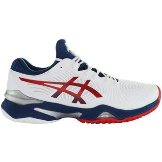 Asics Asics Court FF 2 Tennis Mens White Trainers - Size UK 7.5