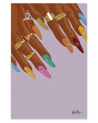 iCanvas Icanvas Boss Babe Print On Acrylic Glass By Winnie Weston