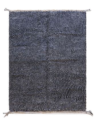 AFK Living Alfombra bereber con dise&ntilde;o de lunares 225 x 304 cm