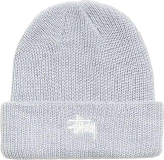 St&uuml;ssy Basic Cuff Beanie Heather Grey 1321262-HEAT