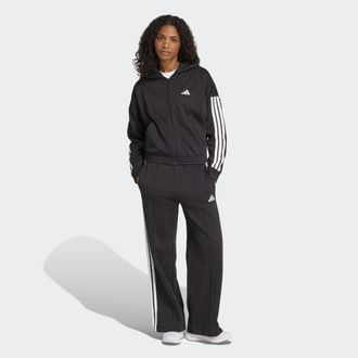 adidas Trainingsanzug ADIDAS SPORTSWEAR W ENERGIZE TS, Damen, Gr. XXL, schwarz, Obermaterial: 70% Baumwolle, 30% Polyester, Sportanz&uuml;ge Trainingsanzug