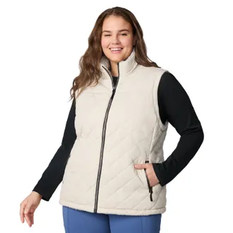 Free Country Womens Plus Size Expedition II Stratus Lite Reversible Vest