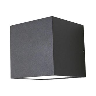 Lucande L&aacute;mpara de pared Led exterior de Aluminio Gris