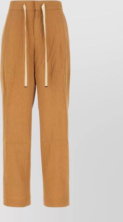 Pantaloni Torino elastic waistband relaxed fit side pockets