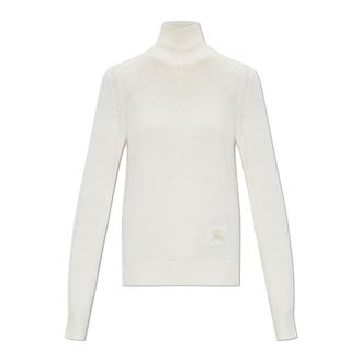 Burberry Christina Kasjmier Trui - Dames - Truien - Beige - Maat: S Kasjmier