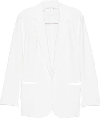 Norma Kamali oversized blazerjack met enkele rij knopen