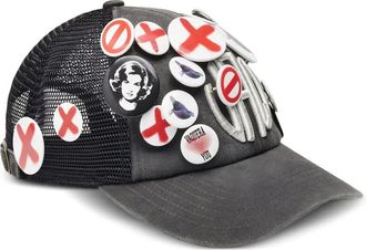 Vaquera Cappello da baseball con applicazione - Nero