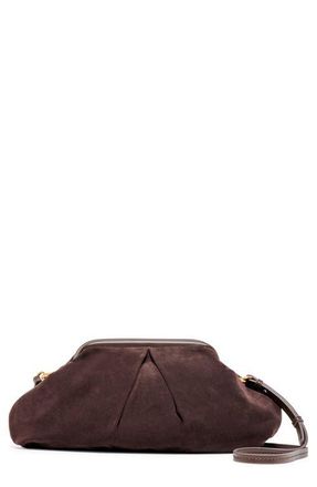 Dolce Vita Sahara Frame Clutch in Espresso at Nordstrom