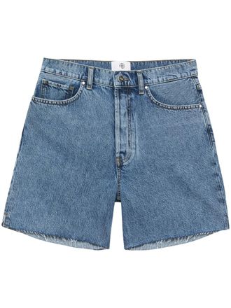 Anine Bing Kat denim shorts - Blue