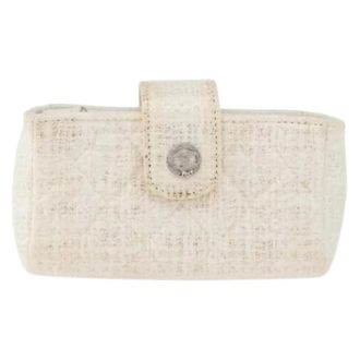 Chanel Pre-owned Wallets, female, Beige, Size: ONE SIZE Pre-owned Vintage Clutch