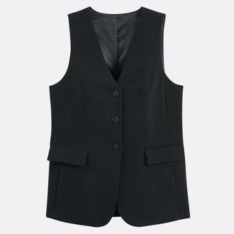 La Redoute Collections Lang, recht gesneden gilet