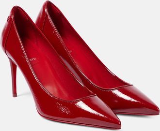 Christian Louboutin Sporty Kate 85 patent leather pumps