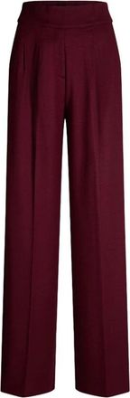 Windsor Dh 533H Wijde Broek - Dames - Wijde Broeken - Bruin - L - Broeken