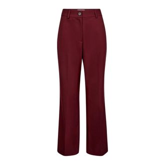 Co'Couture Pantalones - Trousers - Mujer - Rojo - XS