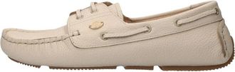 Fred De La Bretoniere Billy Boaty Mocassin - Dames - Bootschoenen - Beige - 41 EU - Leer - Schoenen