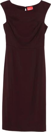 Merci Abito midi smanicato - Rosso