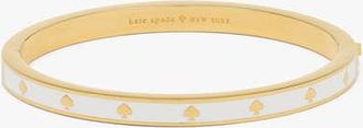 Kate Spade New York Spot The Spade Enamel Hinged Bangle
