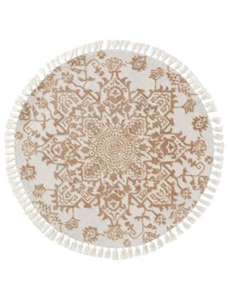 benuta Alfombra redonda beige &oslash; 150 redondo