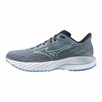 Mizuno Mens Wave Inspire 21 Running Shoes In Tradewinds-Neo Mint