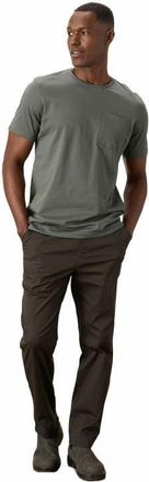 Pact Organic Cotton Softspun Pocket Crew Tee in Castor Grey at Nordstrom, Size Xx-Large