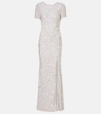 Rachel Gilbert Nixie sequined gown