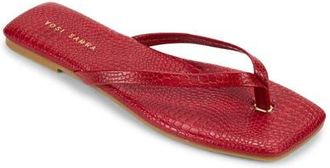 Yosi Samra Mercer Flip Flop in Red at Nordstrom, Size 11