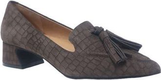 Gentle Souls Glova Tassel Pump in Chocolate Suede at Nordstrom, Size 9.5