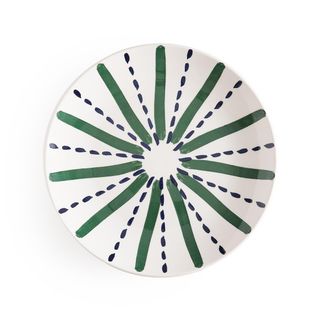 La Redoute Interieurs Set van 4 platte borden in aardewerk Riveri