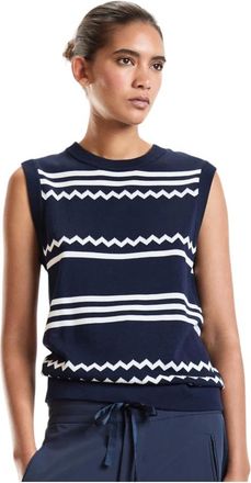 Cynthia Rowley Mujer, Camisetas, Azul, Talla: XS