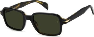 Eyewear by David Beckham Premium Zonnebril - Authentieke Stijl - Heren - Zonnebrillen - Bruin - 51 MM - Accessoires
