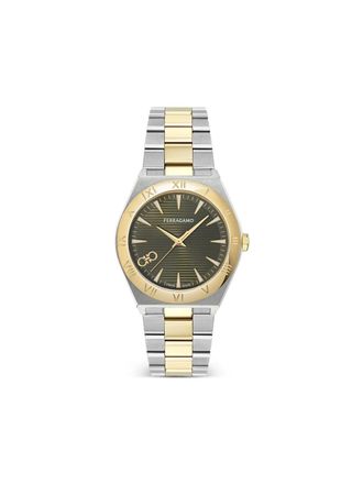 Ferragamo Vega Upper East horloge - Groen