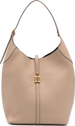 DeMellier Large Siena Padlock-detail Bucket Bag