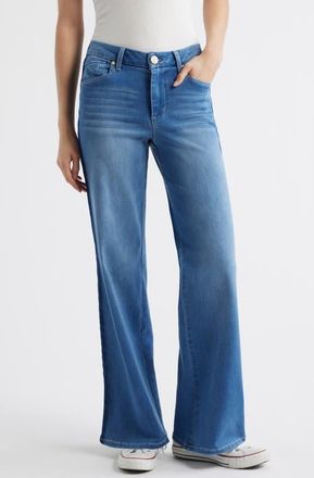1822 Denim High Waist Flare Jeans in Felicia at Nordstrom, Size 31