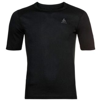 Odlo Active Warm Bl Top Crew Neck S/S Kunstfaserunterw&auml;sche f&uuml;r Herren | schwarz