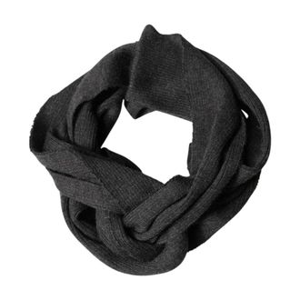 Dolce & Gabbana Sciarpa avvolgente in maglia di cashmere - - Accessories - Uomo - Nero - ONE SIZE