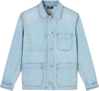 A.P.C. A.p.c., Uomo, Giacche, Blu, 2Xl, new