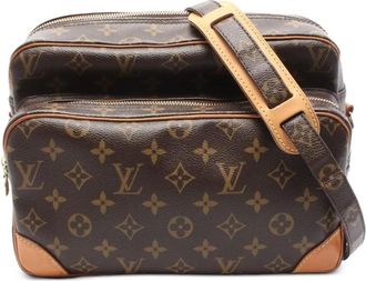 Louis Vuitton Borsa a spalla Nil con monogramma 2009 - Marrone