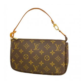 Louis Vuitton Brown Pouch (Pre-Owned)