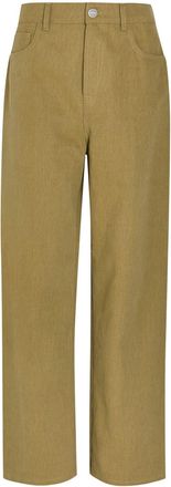 R&oacute;he Baggy Wide-leg Jeans - Khaki - 38 (UK10 / S)