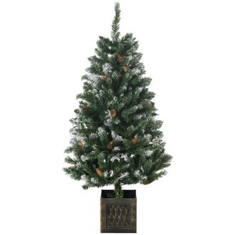 HOMCOM &Aacute;rbol de navidad 70x70x120 cm verde