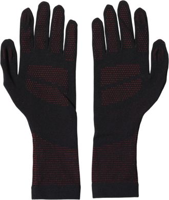 Dolce & Gabbana DG Logo Cotton Gloves - Black