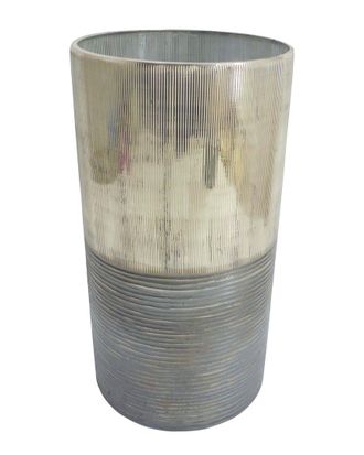 Sagebrook Home 13In Metallic 2-Tone Vase