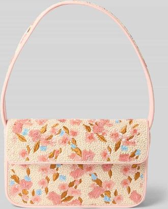 Staud Handtasche mit Pailletten Modell TOMMY in Beige, Gr&ouml;&szlig;e 1