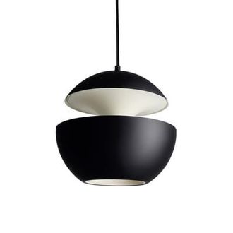 DCW Éditions Paris Pendant Here Comes The Sun - Black - Textile - Designer Bertrand Balas